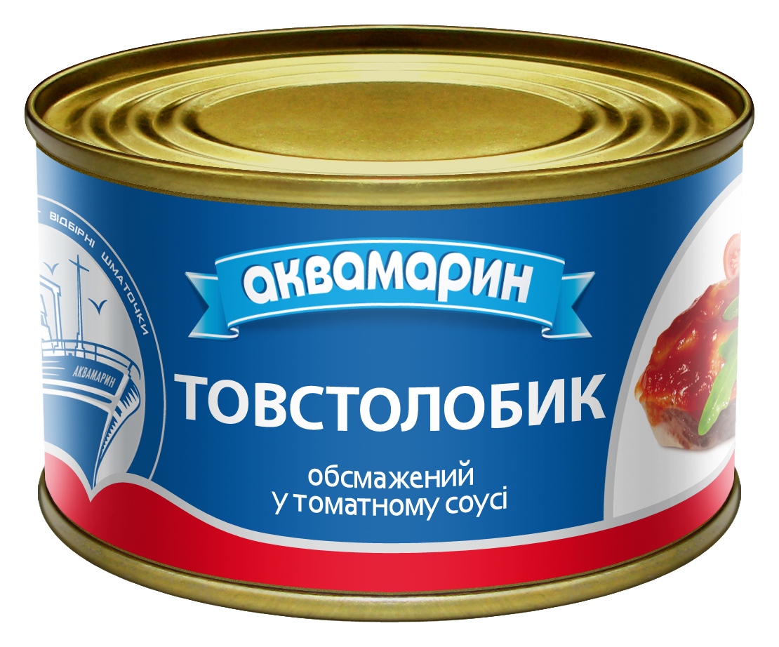 Товстолобик обсмажений у т/с Аквамарин 230г